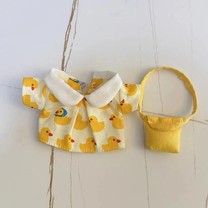Spot Handmade 17 Cm Cute Mini Doll Clothing Accessories Doll Cotton Doll Suitable for Dolls Not Included