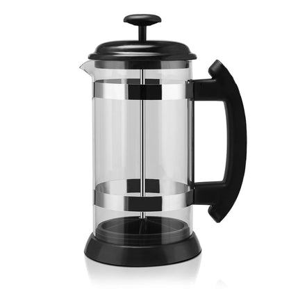 French Press Coffee/Tea Brewer Coffee Pot Coffee Maker Kettle 1000ML Stainless Steel Glass Thermos Barista Tools  Coffee Carafe