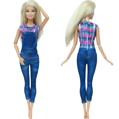 BJDBUS Doll Dress Newest Handmade Party High Quality Accessories Clothes for Barbie Doll Cloth Baby Girl Gift Toy Pants Skirt