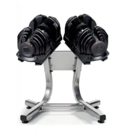 Dumbbell and Stand Dumbbell Set, Weight Adjustable, Solid Weightlifting, Commercial Gym, Household, Multiple Options, 40kg, 90lb