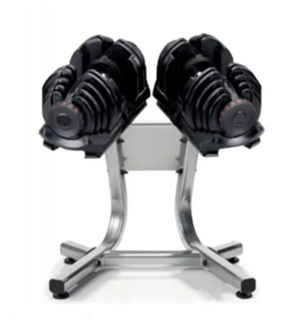 Dumbbell and Stand Dumbbell Set, Weight Adjustable, Solid Weightlifting, Commercial Gym, Household, Multiple Options, 40kg, 90lb