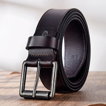 [DWTS]belt Male Leather Belt Men Male Genuine Leather Strap Luxury Pin Buckle Belts for Men Belt Cummerbunds Ceinture Homme