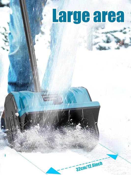 New Winter Cordless Electric Snowplow Lithium Electric Snow Sweeper Cordless Snow Shovel Courtyard Street for Makita Battery
