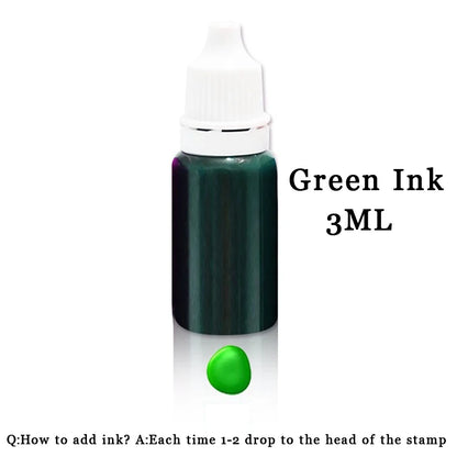 1PC GOG Golf Ball Stamper Stamp Impression Seal Marker Quick-Dry Plastic Multicolors Golf Adis Symbol for Golfer Gift New