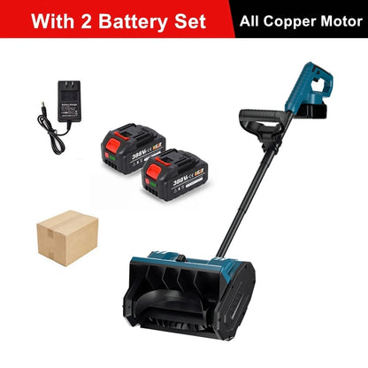 3800W Winter Foldable Electric Snowplow Lithium Electric Snow Sweeper Cordless Snow Shovel Courtyard Street for Makita Battery