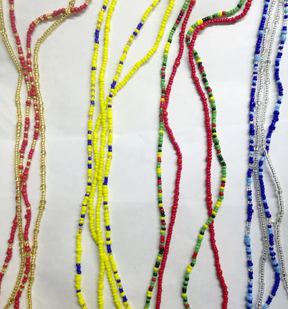 2022 Bohemia Double Layer Beads Belt Body Chain Women Summer Sexy Bikini Beach Waist Chain Charms Vintage Dress Waistband Belts