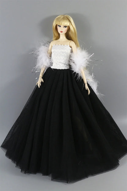 1 Set Doll Clothes Gown for 11.5 Inch 30cm Doll Many Style for Choice Gifts for Girls Doll Accessories