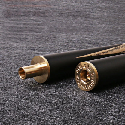 OMIN 57" Professional Gunman White Ash Snooker Billiard Pool Cue Stick 9.5mm/10mm Set