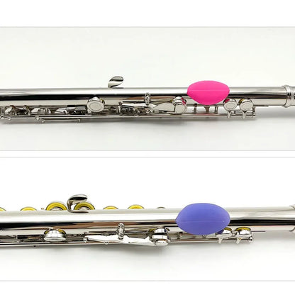 Flute Thumb Rests Wind Instruments Holder Protector Flexible Anti-Fatigue Anti-Slip Gears Accessories Locator Maintenance Parts
