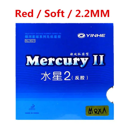 1x Original Yinhe Mercury 2 Table Tennis Rubber 9021 for Table Tennis Rackets Blade Racquet Ping Pong Rubber Pimples In