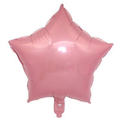 1pc 18inch Star Heart Inflatable Helium Balloon Birthday Party Decorations Kids Foil Balloons Wedding Christmas Supplies Gifts