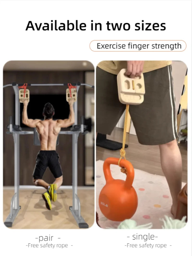 Wooden Climbing Hangboard Household Multi-Functional Climbing Board Pull-Up Gym Fitness Equipment  Climbing Training