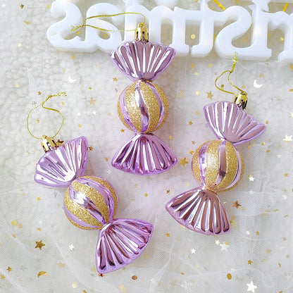 Christmas Hanging Candy Balls Ornament Donut Cupcake Ice Cream Cone Christmas Tree Pendant Home Navidad Christmas Decoratio 2024