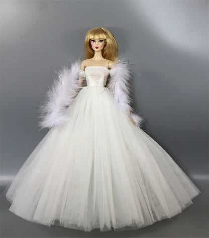 1 Set Doll Clothes Gown for 11.5 Inch 30cm Doll Many Style for Choice Gifts for Girls Doll Accessories