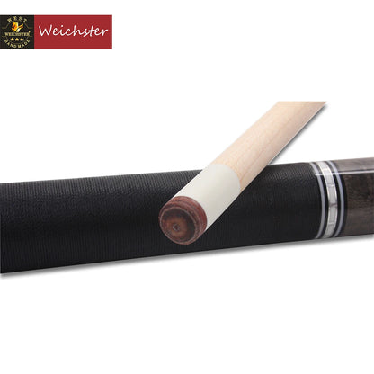Weichster 58" 2 Piece Billiard Pool Cue Stick 19oz to 20oz 13mm Tip With Linen Wrap