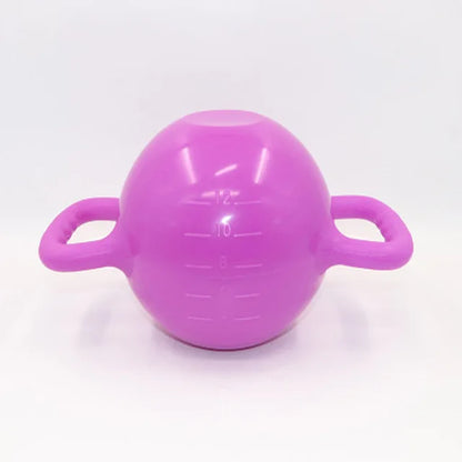 Water-Filled Kettlebell Massage Adjustable Dumbbell Pilates Yoga Woman Fitness Strength Training Weight Lifting Dumbbell