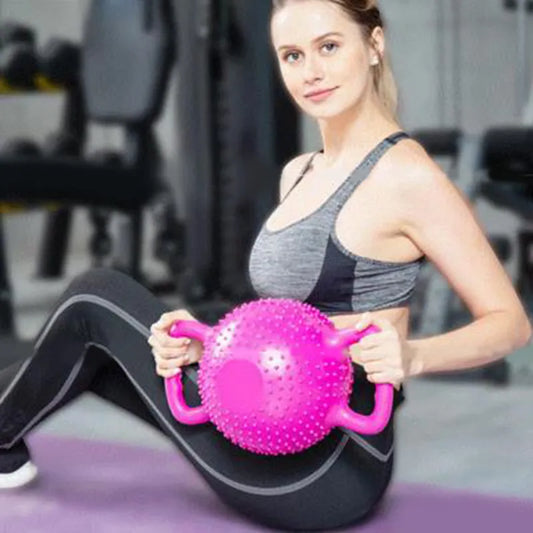 Water-Filled Kettlebell Massage Adjustable Dumbbell Pilates Yoga Woman Fitness Strength Training Weight Lifting Dumbbell
