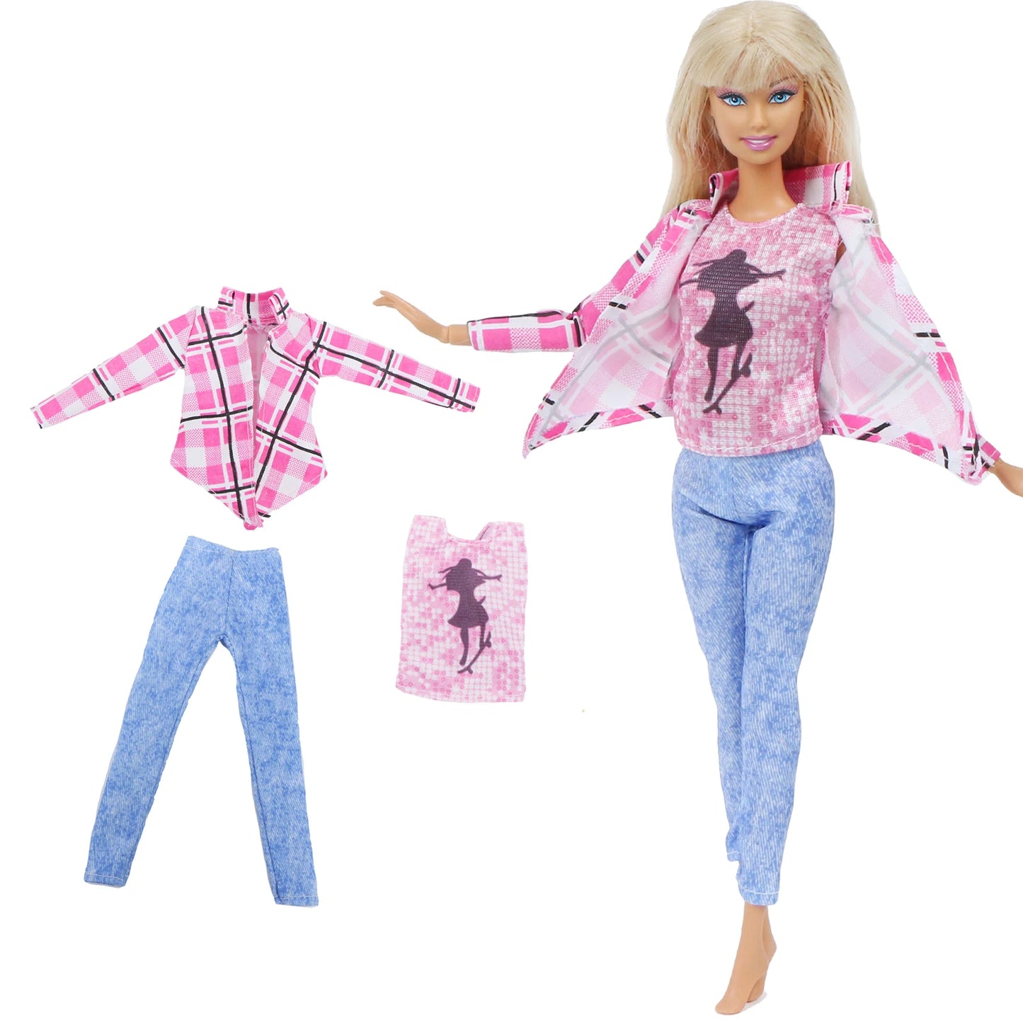 BJDBUS Doll Dress Newest Handmade Party High Quality Accessories Clothes for Barbie Doll Cloth Baby Girl Gift Toy Pants Skirt