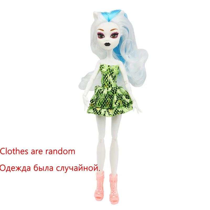Adollya 30cm 1/6 BJD Doll 13 Joints Elf Monsters Snow Pincess Moveable Body Ball Jointed Dolls Toys for Children Girls Gifts