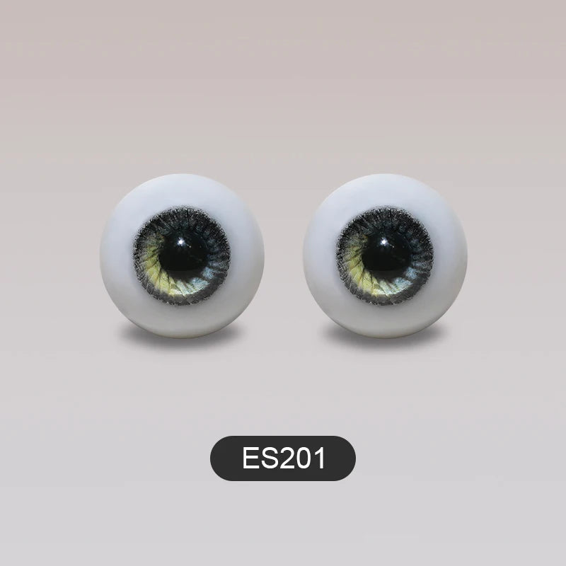 BJD Eyes Resin 8mm to 20mm Handscraft Colourful Flat Base Life Like Anime Eye Dolls Accessories