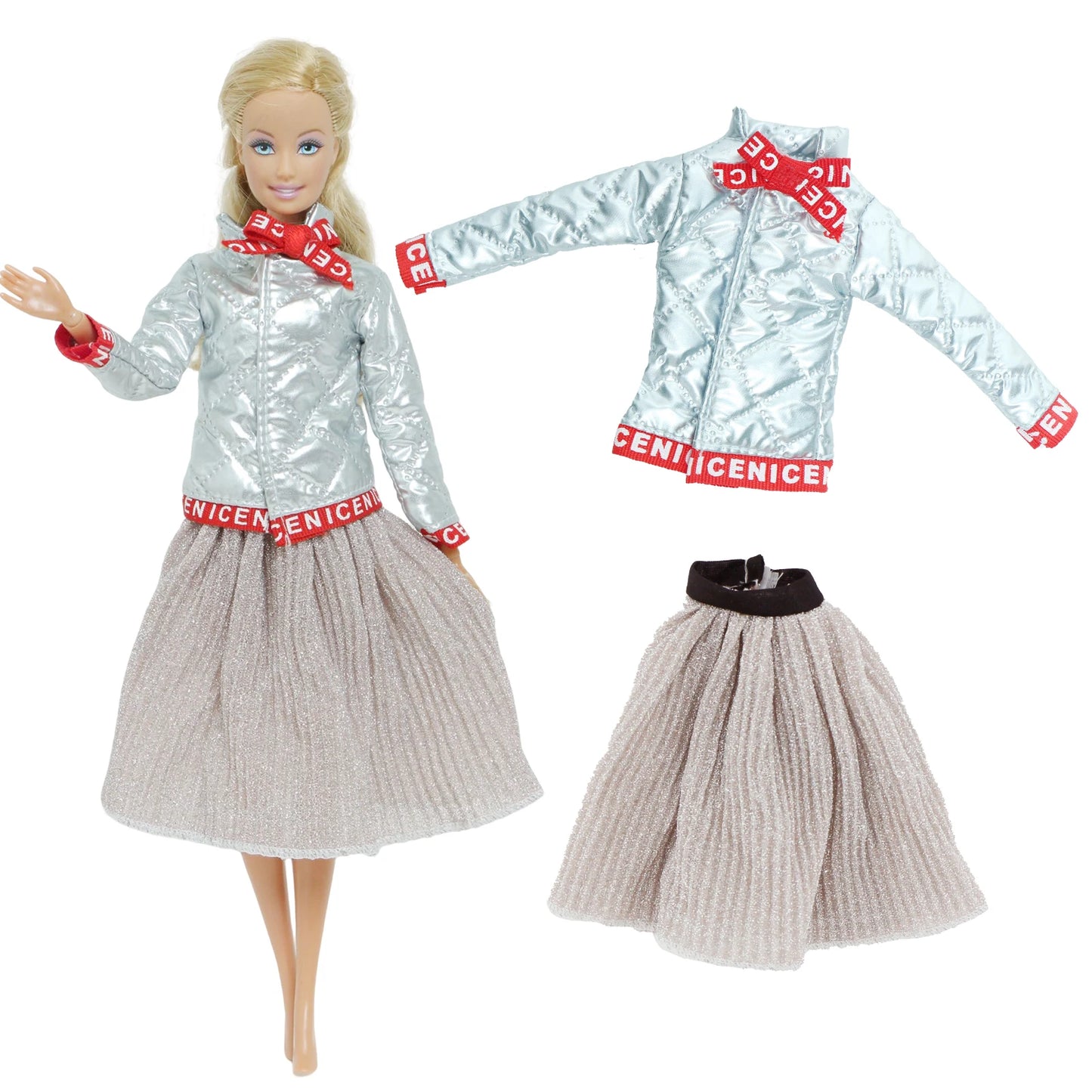 BJDBUS Doll Dress Newest Handmade Party High Quality Accessories Clothes for Barbie Doll Cloth Baby Girl Gift Toy Pants Skirt