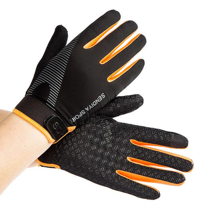 Men Cycling Gloves Full Finger Touch Screen Motorcycle Bicycle Mtb Bike Gloves Gym Training Gloves Outdoor Fishing Hand Guantes