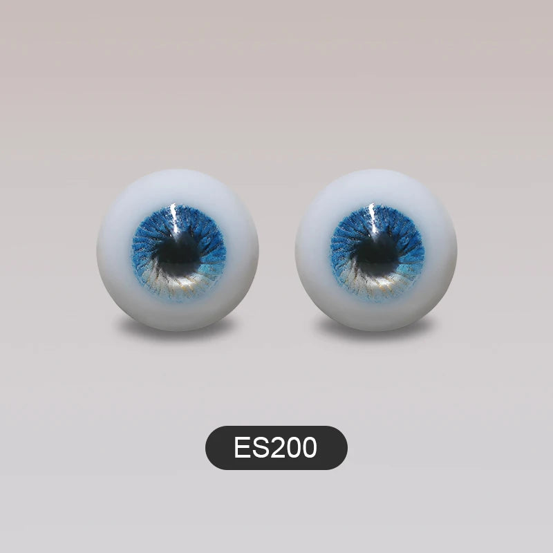 BJD Eyes Resin 8mm to 20mm Handscraft Colourful Flat Base Life Like Anime Eye Dolls Accessories