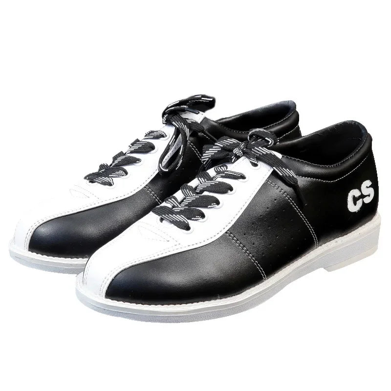 Bowling Shoes for Men Sports Beginners Bowling Shoes Women Skidproof Sole Sneakers Sports Goods Entertainment Large Size EU34-47