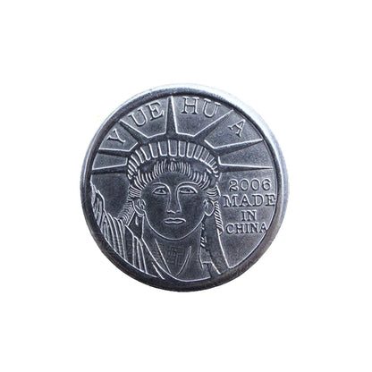 100pcs Arcade Game Coin Token Stainless Steel Coin Tokens Custom Tokens for Arcade MAME JAMMA Amusement Cabinet Vending Machines