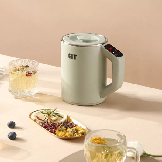 800ml Smart Electric Kettle Multifunctional Health Pot Portable Thermo Pot Teapot Electric Stewing Soup Cup Boiling Cup 220V
