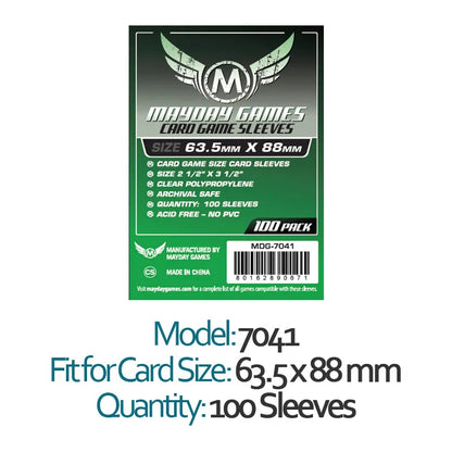 100 Sleeves MAYDAY Card Game Sleeve Protector Board Game Protective Sleeve MUNCHKIN MTG 41 45 56 59 63 68 87 88 92
