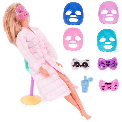 Doll Accessories Clothes Jewelry Luggage Suitcase Dollar Mini Plastic Toiletries Computer for 11.5 Inch Barbiees BJD Glasses Toy