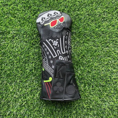 Kings and Queens and Knights Golf Club Wood Headcovers Driver Fairway Woods Hybrid Cover Photographing in Kind Fast Delivery