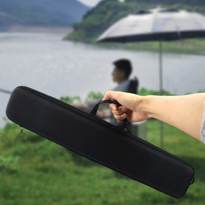 Hard Shell Fishing Rod Holder Bag With Shoulder Strap Fishing Pole Storage Bag Fishing Accessories Bag for Fishing Tools