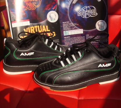Hot Sell Mircofiber Professional Bowling Shoes Classic Men and Women Soft Leather Sneakers Super Comfortable Bowling Shoes