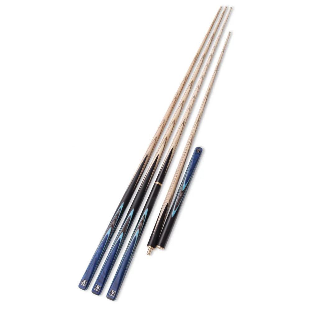 OMIN 57" Professional Gunman White Ash Snooker Billiard Pool Cue Stick 9.5mm/10mm Set