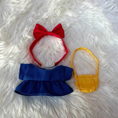 Spot Handmade 17 Cm Cute Mini Doll Clothing Accessories Doll Cotton Doll Suitable for Dolls Not Included