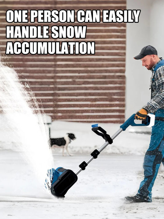 Brushless Snow Blower Thrower Cordless Electric Snowplow for Makita 21V Battery (No Battery) Handheld Electric Snow Shovel