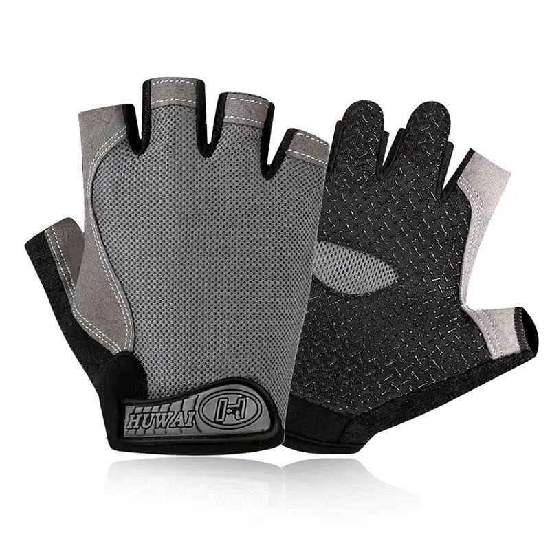 Gym Gloves Fitness Heavyweight Training Gloves Men Women Body Building Half Finger Non-Slip Gloves Wrist Weightlifting Sports