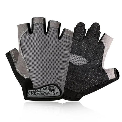 Gym Gloves Fitness Heavyweight Training Gloves Men Women Body Building Half Finger Non-Slip Gloves Wrist Weightlifting Sports