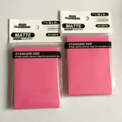 100PCS Matte TCG Card Sleeve  Mtg Yugioh Deck Protector Photocard Case Tarot : 66x91mm