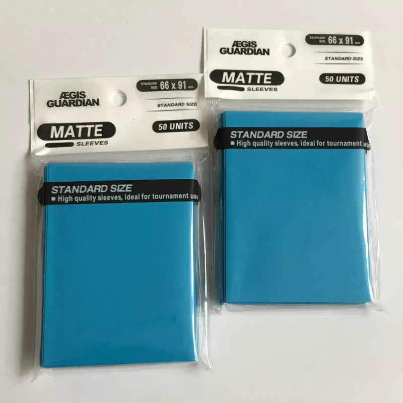 100PCS Matte TCG Card Sleeve  Mtg Yugioh Deck Protector Photocard Case Tarot : 66x91mm