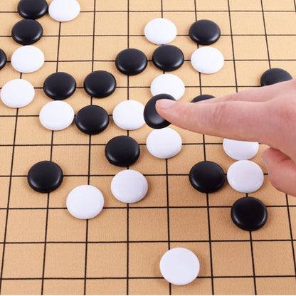 Melamine Bakelite 361pcs Chessman International Standard 19 Line Go Game Chess Weiqi Leather Chessboard High Quality