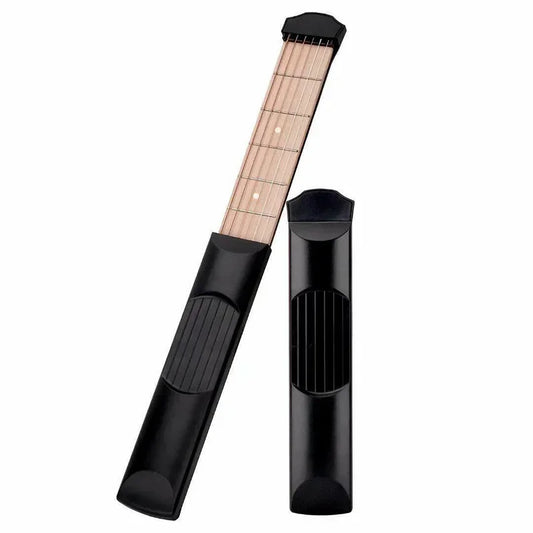 Right-Hand 4-Fret 6-String Pocket Guitar Neck Practice Tool for Beginners and Children Ukulele Musical Instrument Travel Guitar