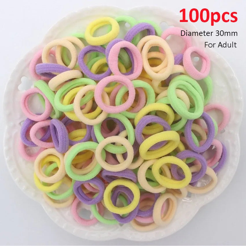 Diameter 35MM Hair Bands Ponytail Holder Hair Ties Headband Scrunchies Pack Scrunchie Hair Accessories for Women