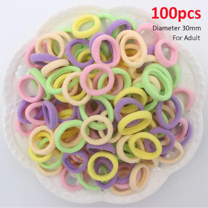 Diameter 35MM Hair Bands Ponytail Holder Hair Ties Headband Scrunchies Pack Scrunchie Hair Accessories for Women