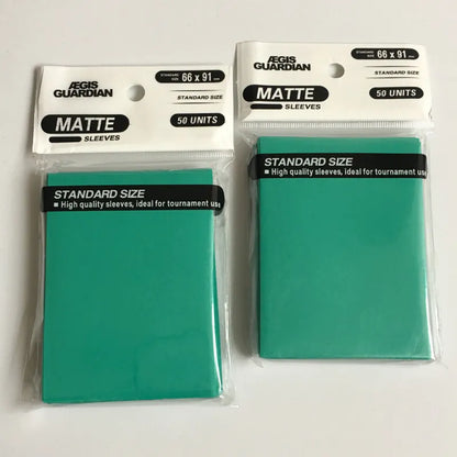 100PCS Matte TCG Card Sleeve  Mtg Yugioh Deck Protector Photocard Case Tarot : 66x91mm