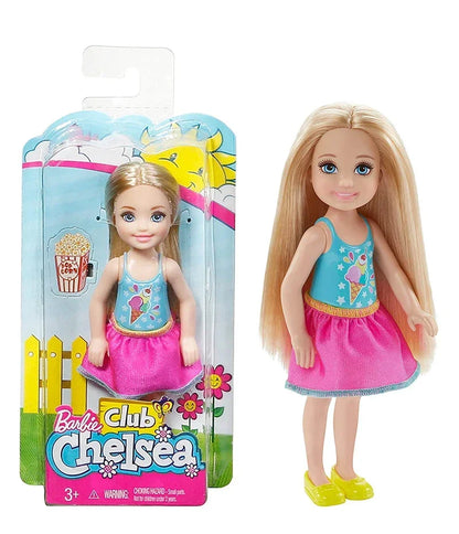 Original Barbie Mini Chelsea 10cm Dolls for Girls Genuine Top Brand Mattel Toys for Kids Children Baby Christmas Birthday Gifts