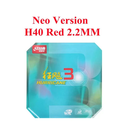 DHS NEO Hurricane 3 ( Loop+Control ) Pips-In Table Tennis (PingPong) Rubber With Sponge 2.15mm 2.2mm