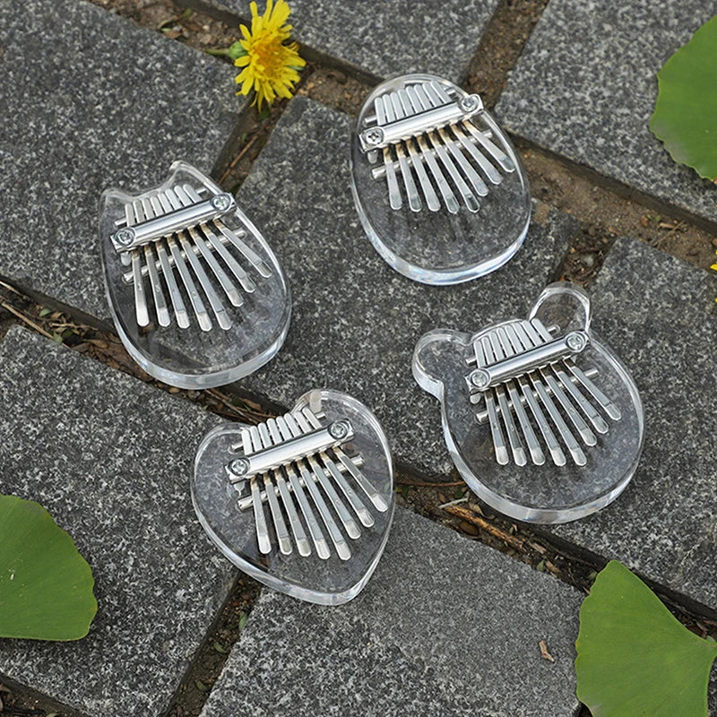 8 Keys Mini Wooden Kalimba High Quality Exquisite Finger Thumb Piano Marimba Musical Good Accessory Christmas Gift